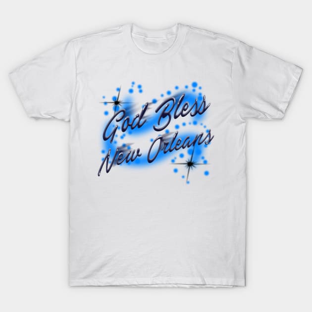 God Bless New Orleans T-Shirt by Untitled Store